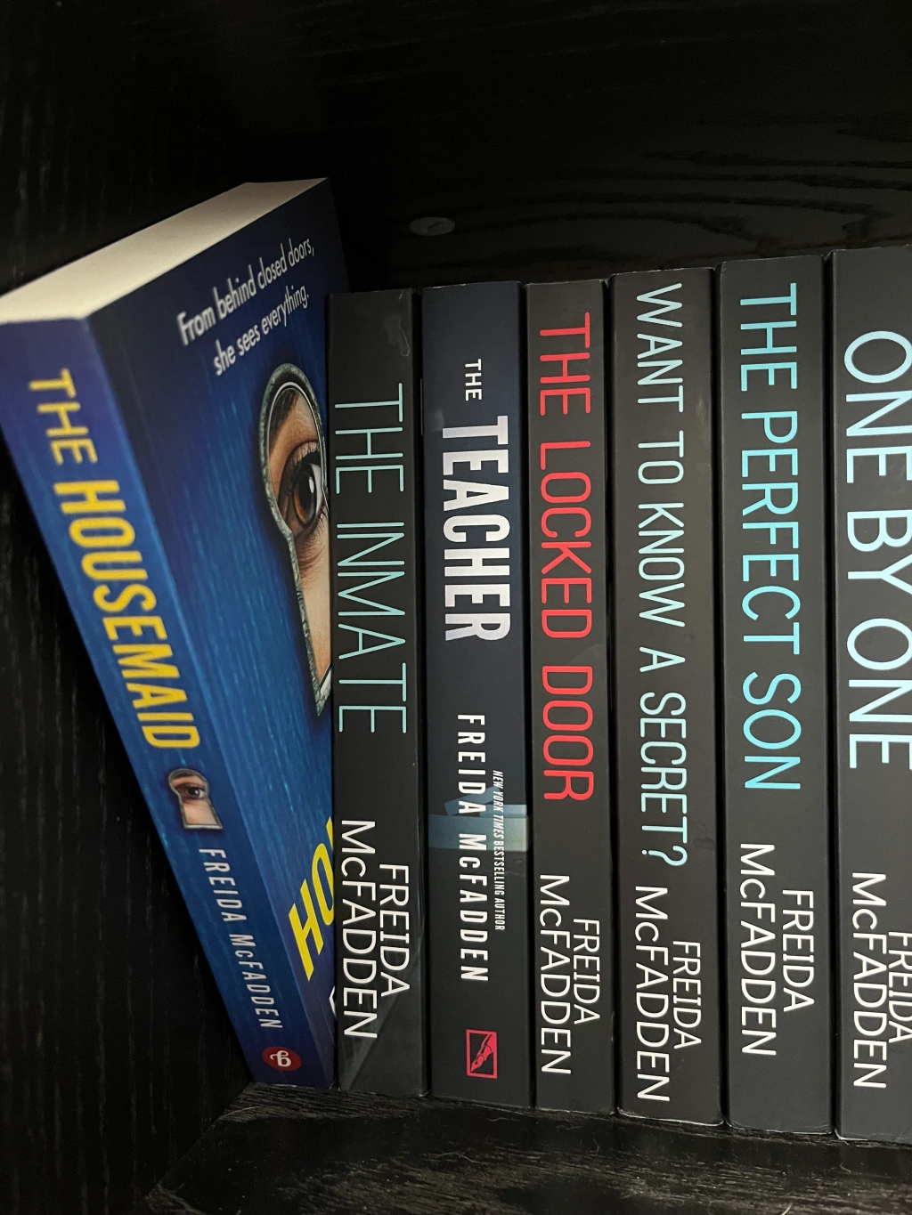 freida mcfadden thriller books