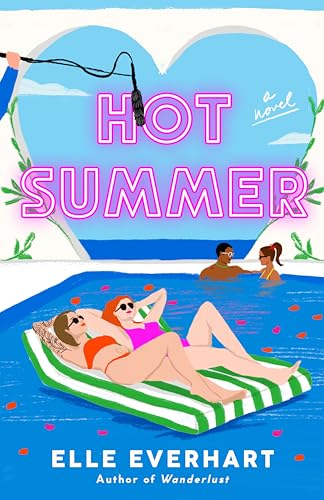 hot summer reality tv romance book sapphic